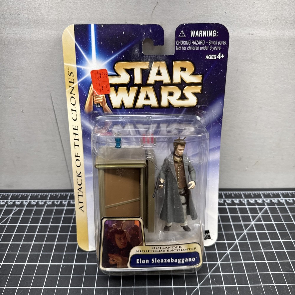 Star Wars Saga Elan Sleazebaggano 2003 #40 Figure Attack of The Clones New AOTC