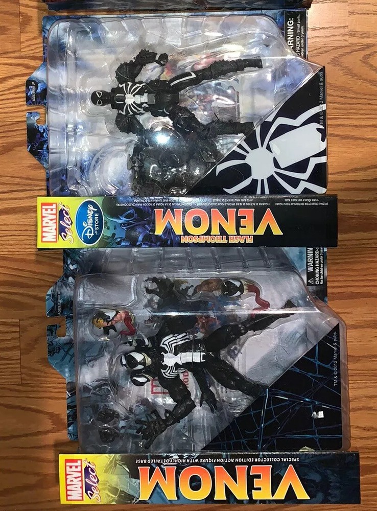 Marvel Select Disney Store Venom Qty: 2 No Returns Accepted