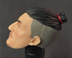 GI Joe Classified Kyle Budo Jesso LOOSE HEAD accessory man bun Custom Fodder