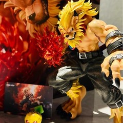 21cm Digimon Leomon Battle Form GK Statue with Flame Effect Figure Gift