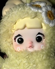 Nommi Baby V2 Sweetheart Bunny Series MINT CREAM Pendant W/ Changeable Eyes