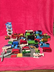Thomas The Train Mixed Toy Lot 45 Items Metal Plastic Rubber Mixed Lot Toys