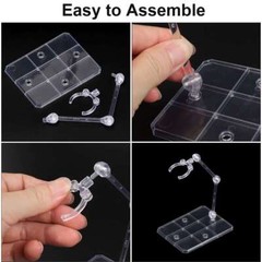 1-12 HG144 Adjustable Action Figure Display Holder Base Doll Model Support Stand