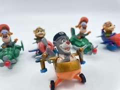 VTG 1990 DISNEY TAIL SPIN HAPPY MEAL McDonalds Die Cast Metal Planes Set Of 6