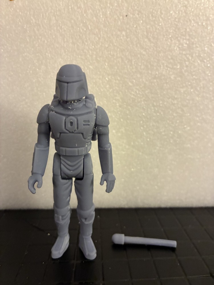 Star Wars Custom Rocket Firing Boba fett from the sticker with removable rocket