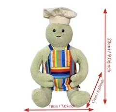 The Tiny Chef Show Plush 9.1in Tiny Chef Plushie Toy for TV Show Fans*