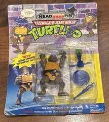 Head Droppin’ Don Teenage Mutant Ninja Turtle TMNT 1991 Damaged NEW SEALED
