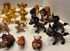 Disney Lion King Figures Lot Of 29 Simba, Nala, Scar, Rafiki, Zazu, Timon, Pumba
