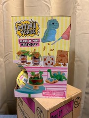 MGA Miniverse Make It Mini Birthday, Unopened Display Box with + 12 balls
