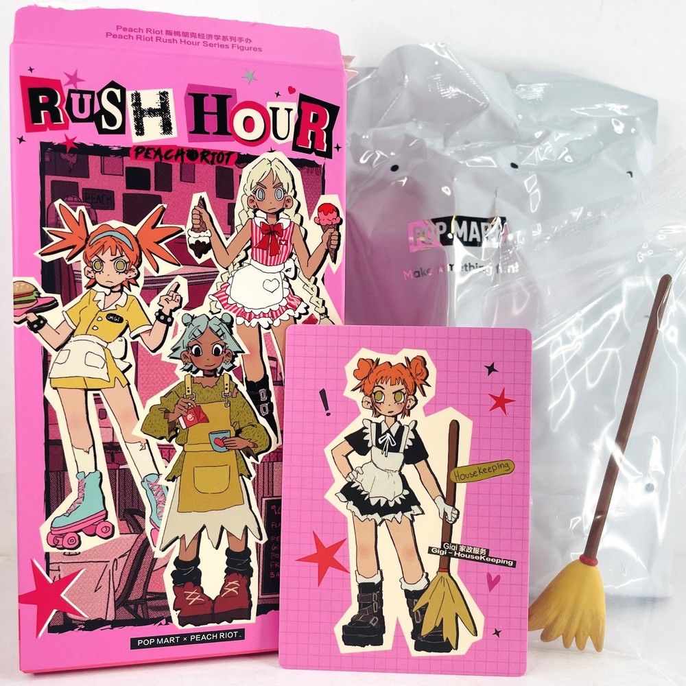 POP MART x Peach Riot Rush Hour Series Figure Dolls Toy – Gigi House Keeping NEW