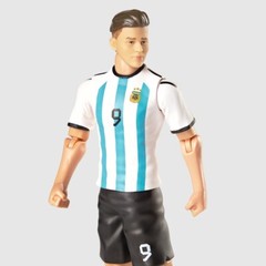 Banbo Toys SOCKERS Argentina Julian Alvarez 8″ Collectible Soccer Action Figure
