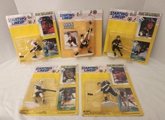STARTING LINEUP HOCKEY FIGURES 5 ASSORTED PLAYERS (4) 1993 (1) 1996 SEE PHOTOS