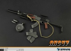 1/6 AKS47 Gun model Folding Buttstock Assault Rifle Weapon For 12″ Figure ❶USA❶