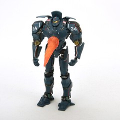 Uprising Side Jaeger Gipsy Danger Avenger 7″ Action Figure Toy LED Light Version