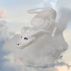 Falkor the Luck Dragon – NeverEnding Story 3D Print 5.75″ Figure w/Stand & Cloud