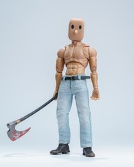 1/12 scale light blue jeans for 6″ figure SHF Nota Mezco MixMax PHICEN ❶USA❶
