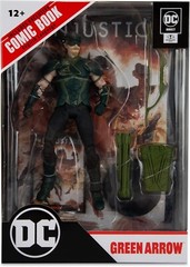 DC Direct Gaming 7IN Figure with Comic – Injustice 2 WV1 – Green Arrow