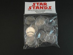20 x New 1.5″ Modern Star Wars Figure Display Stands-Wide stance -1995 on – T4c