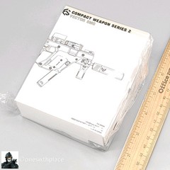 1:6 scale Easy & Simple Compact Weapons Series 2 Vector SMG Set C for 12″ Figure