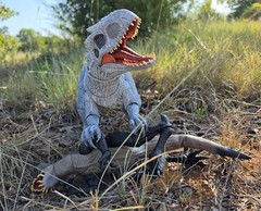 CUSTOM Jurassic World Hammond Collection Indominus Rex Figure