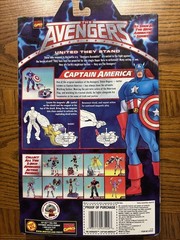 Marvel Captain America Avengers United They Stand Action Figure Toy Biz