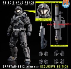 New Game Halo Reach Spartan-B312 Action Figure Collectibles Toys Boxed Xmas Gift