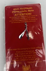 Alvin & The Chipmunks Rubber Bendable Keychains (Lot Of 4) 20th Century Fox, NEW