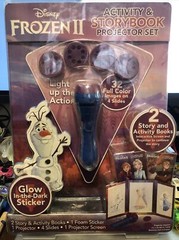 Disney’s Frozen 2 Activity & Story Book And Projector set Elsa, Olaf, Anna