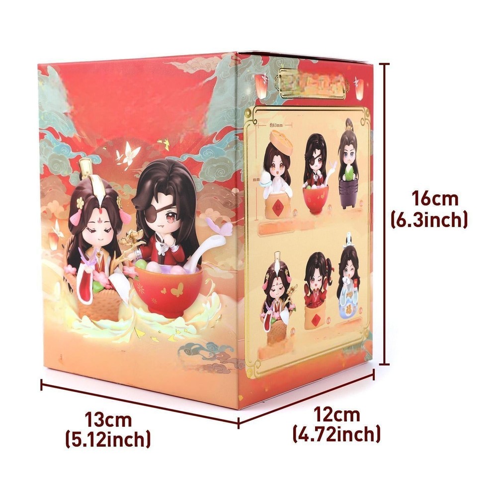Heaven Official’s Blessing Blind Box,4 Series Single Random Anime Figure,Sealed