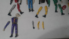 Crash Dummies Action Figures Vintage Loose Lot parts