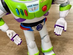 RARE Thinkway Toys Talking Buzz Lightyear with Utility Belt Toys R Us Signature