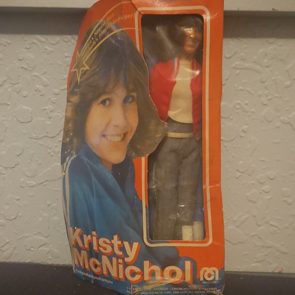 Kristy McNichol Poseable Action Figure w/ Original Box Red/White