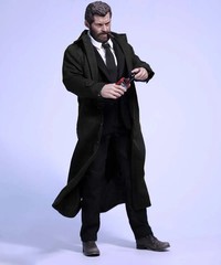 1/6 Scale Men’s Long Trench Coat Windbreaker Jacket clothes Models