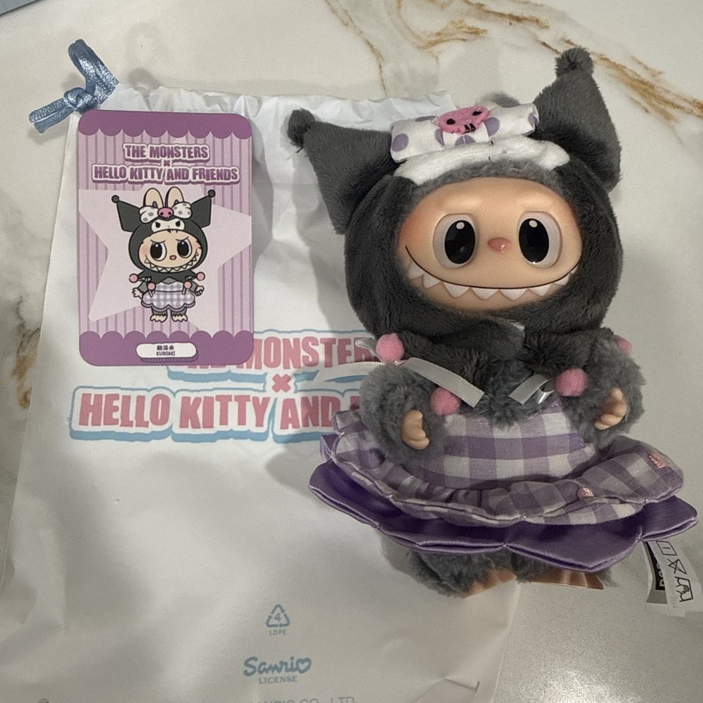 CONFIRMED KUROMI The MONSTERS x Hello Kitty and Friends Series Pendant