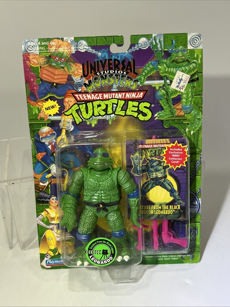 TMNT Creature From The Black Lagoon Leo Universal Monsters Leonardo Pink Variant