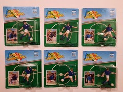 LOT OF 15 DIFFERENT 1989 ITALIAN SOCCER STARTING LINEUPS SLU FRESH FROM CASE