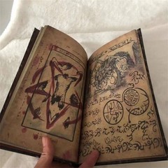 New Necronomicon ResinDark Magic Book Demon Evil Dead Summon Book Horror Prop