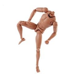 USA MX02-A 1/6 Male Action Figure Body Model Toy Suntan Skin Flexible 12in Body