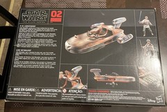 Star Wars Black Series Luke Skywalker’s X-34 Landspeeder with Luke Skywalker