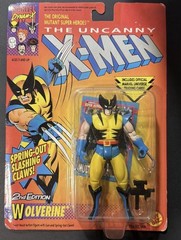 Wolverine Spring-Out Slashing Claws 2nd Edition 1992 Sealed X-Men ToyBiz