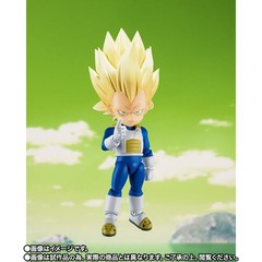 Bandai S.H. Figuarts Super Saiyan 3 Vegeta Mini Dragon Ball Daima w/shipper USA