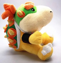 Super Mario Bros Bowser Jr Plush 7″ Koopa Stuffed Animal Soft Toy Doll Figure
