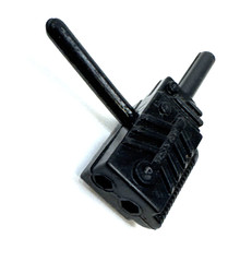 Vintage MOTU Modulok Mattel He-Man Masters 1985 Black Accessory Weapon Laser Gun