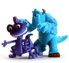 Monsters Inc. Monsters University Mike Sully Action Figure Kids Toy Gift 12 Pcs