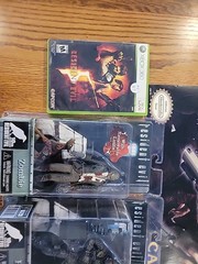 NECA Resident Evil 10th Anniversary Figures Huge Lot GameCube Poster Make Offer