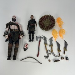 Neca God of War Ultimate Kratos & Atreus 2 Pack Figures w/ Accessories