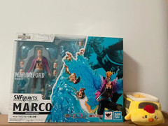Bandai One Piece S.H.Figuarts Marco Marineford Summit War Ver. Action Figure New