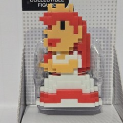 World of Nintendo 8-Bit Princess Peach 2.5” Figure Jakks Pacific 2017
