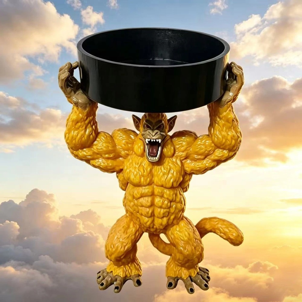 Dragon Ball Golden Great Ape Oozaru Figure 16cm PVC Statue Collectible