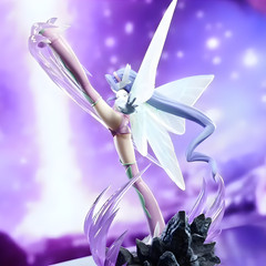 21cm Fairimon Kazemon Figure – Digimon Frontier Collection Model Statue Fairymon